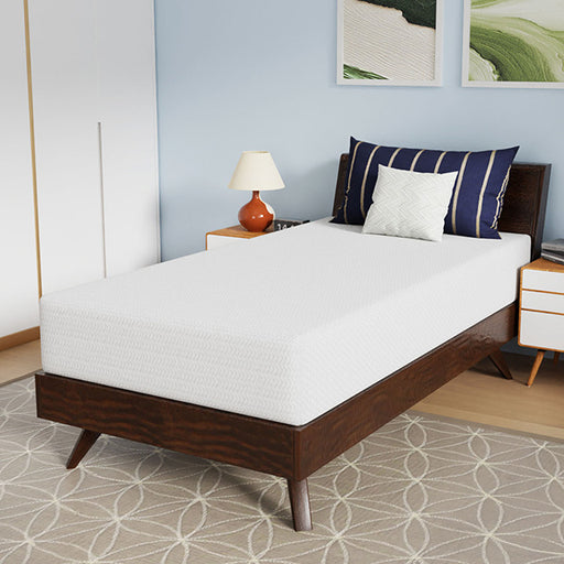 Nasturtium 10" Twin Bamboo Charcoal Infused Memory Foam - Carl's Furniture (Garden City, KS)