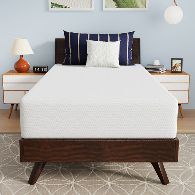 Nasturtium 10" Twin Bamboo Charcoal Infused Memory Foam - Carl's Furniture (Garden City, KS)