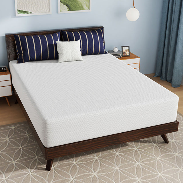 Nasturtium 12" Queen Bamboo Charcoal Infused Memory Foam - Carl's Furniture (Garden City, KS)