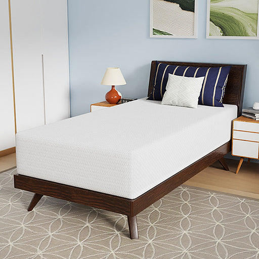 Nasturtium 12" Twin Bamboo Charcoal Infused Memory Foam - Carl's Furniture (Garden City, KS)