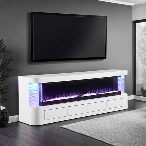 Luken 71" TV Stand w/ Electric Fire Place - Carl's Furniture (Garden City, KS)