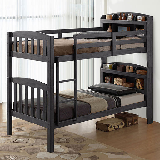 Stutsman Twin/Twin Bunk Bed - Carl's Furniture (Garden City, KS)