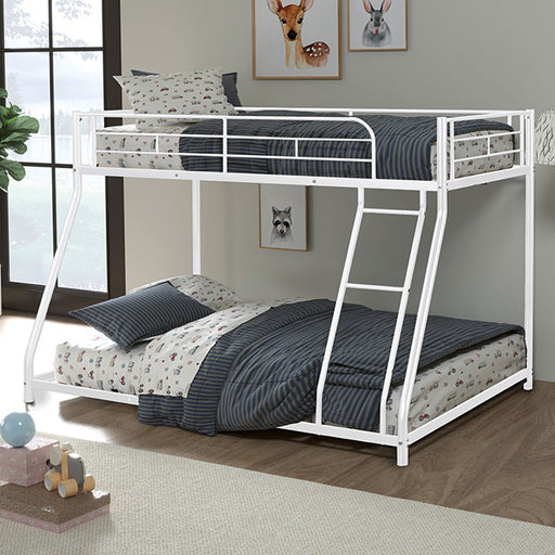 Panos Twin/Full Metal Bunkbed - Carl's Furniture (Garden City, KS)