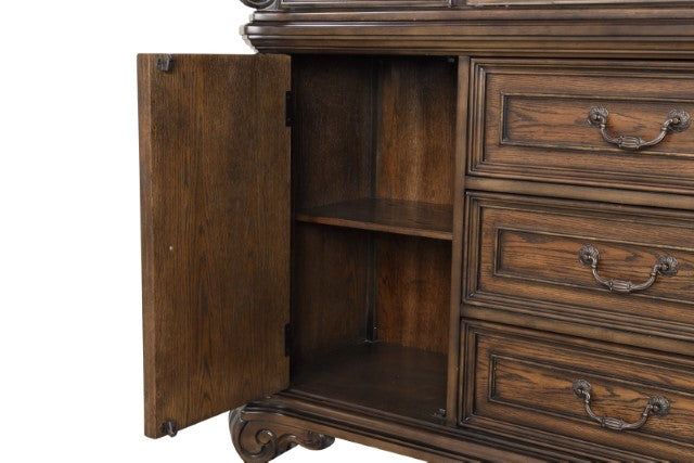 Leovanni Hutch And Buffet - Carl's Furniture (Garden City, KS)