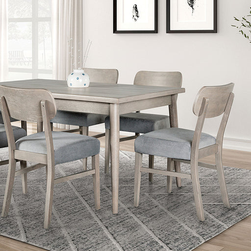 Keynes 7 Pc Dining Table Set - Carl's Furniture (Garden City, KS)