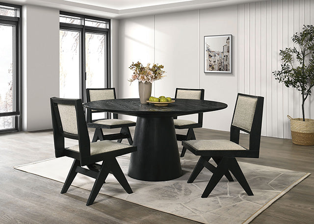 Tottenham 59" Round Dining Table - Carl's Furniture (Garden City, KS)