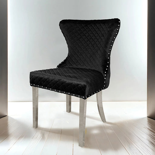 Portanova Silver Chair (2/CTN) - Carl's Furniture (Garden City, KS)