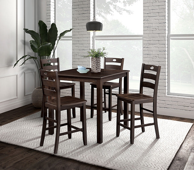 Lubbock 5 Pc. Counter Ht. Table Set - Carl's Furniture (Garden City, KS)