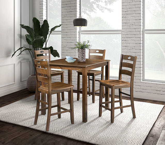 Lubbock 5 Pc. Counter Ht. Table Set - Carl's Furniture (Garden City, KS)