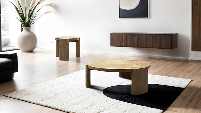 Poltimore Round End Table - Carl's Furniture (Garden City, KS)