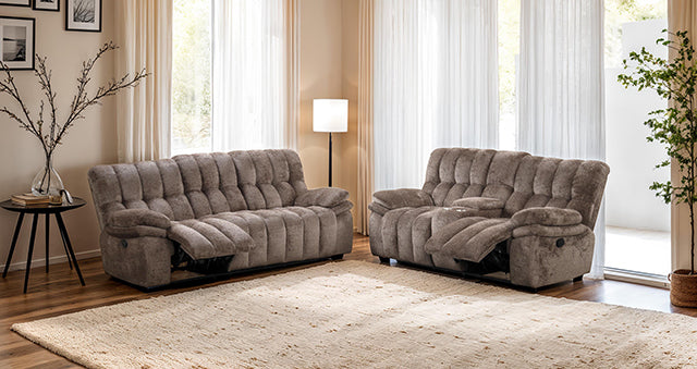 Hieronymus Manual Sofa Brown - Carl's Furniture (Garden City, KS)