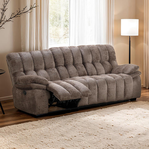 Hieronymus Manual Sofa Brown - Carl's Furniture (Garden City, KS)