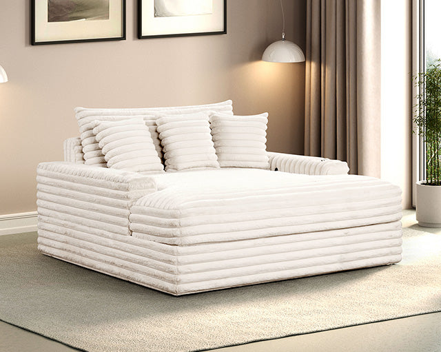 Veyrier 2 Arm Chaise - Carl's Furniture (Garden City, KS)
