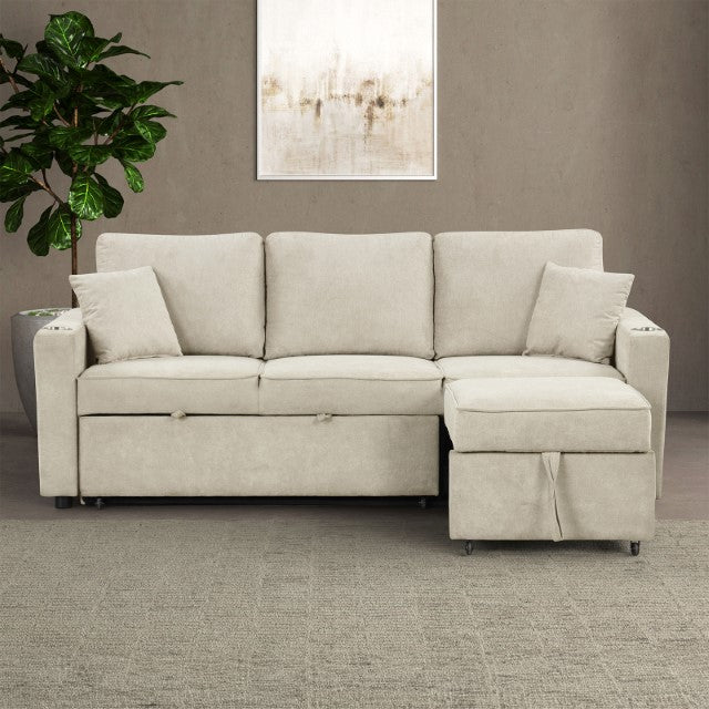 Kendal Sleeper Sofa Sectional - Carl's Furniture (Garden City, KS)