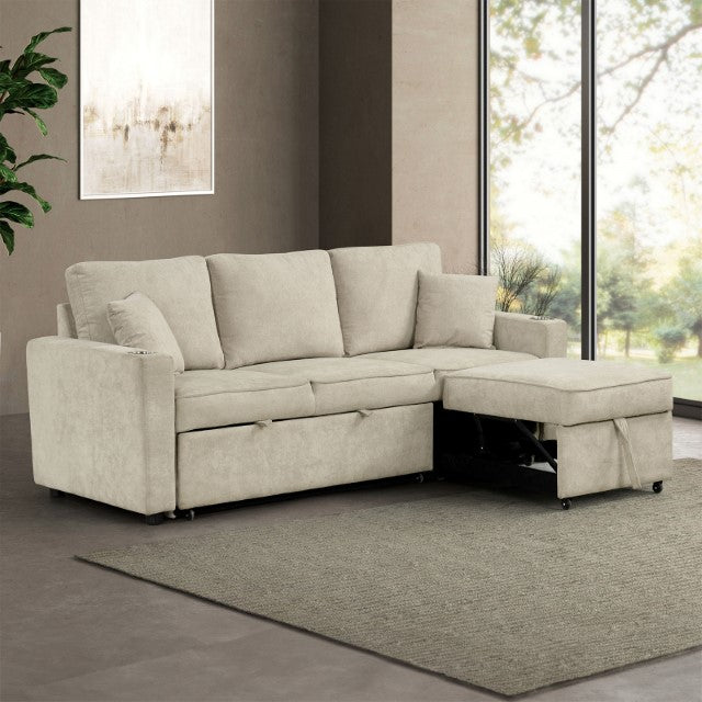 Kendal Sleeper Sofa Sectional - Carl's Furniture (Garden City, KS)