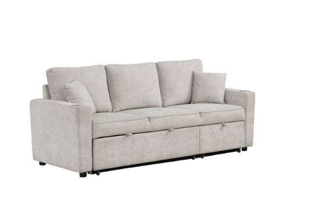 Kendal Sleeper Sofa Sectional - Carl's Furniture (Garden City, KS)