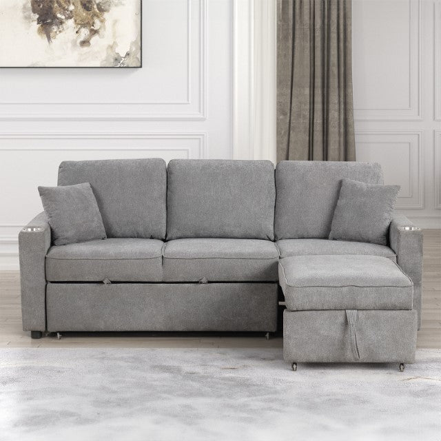 Kendal Sleeper Sofa Sectional - Carl's Furniture (Garden City, KS)