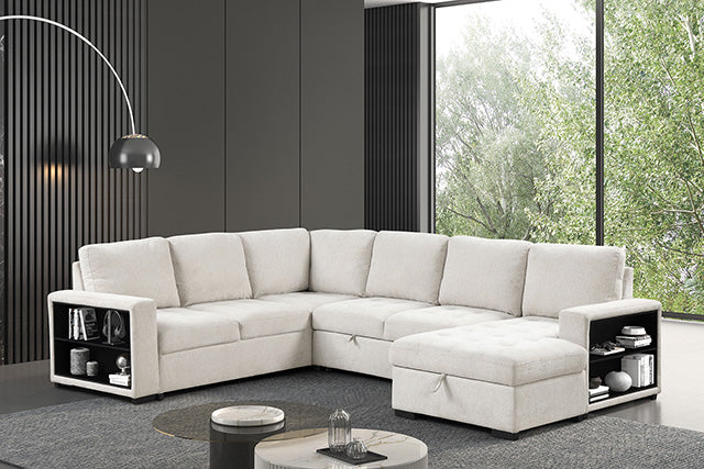 Stockwell Sleeper Sofa Sectional - Carl's Furniture (Garden City, KS)