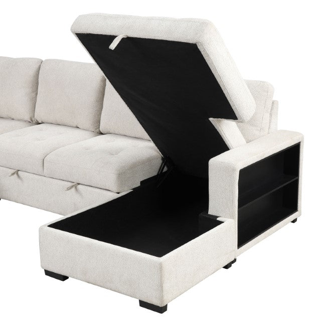 Stockwell Sleeper Sofa Sectional - Carl's Furniture (Garden City, KS)