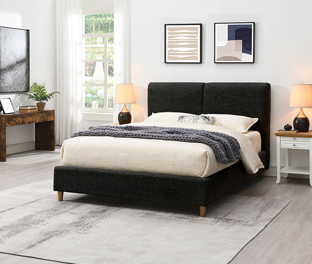 Stavern Bed Black & Grey - Carl's Furniture (Garden City, KS)