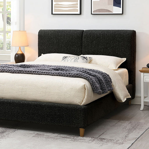 Stavern Bed Black & Grey - Carl's Furniture (Garden City, KS)