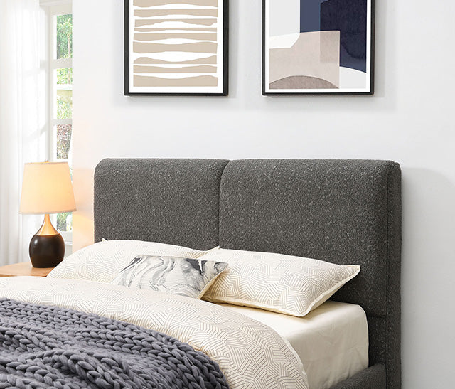 Stavern Bed Black & Grey - Carl's Furniture (Garden City, KS)