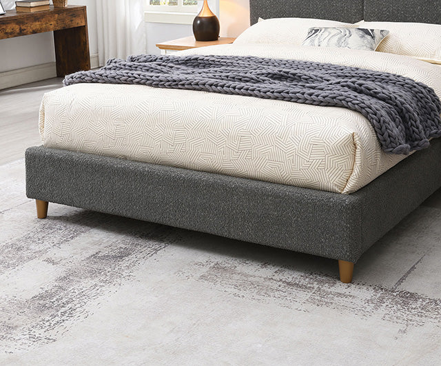 Stavern Bed Black & Grey - Carl's Furniture (Garden City, KS)