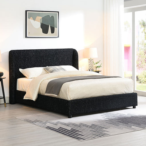 Laverni Bed Black, Grey & White - Carl's Furniture (Garden City, KS)