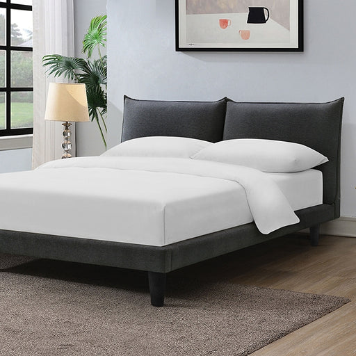 Verwood Bed Gray & Light Gray - Carl's Furniture (Garden City, KS)