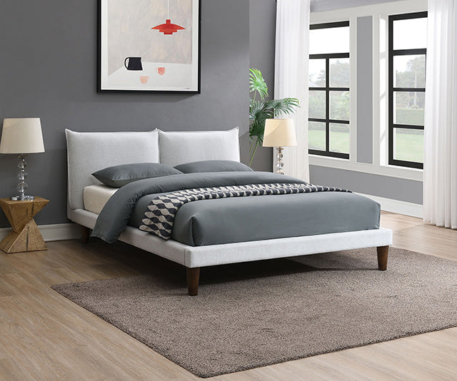 Verwood Bed Gray & Light Gray - Carl's Furniture (Garden City, KS)