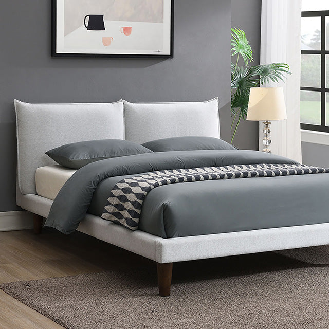 Verwood Bed Gray & Light Gray - Carl's Furniture (Garden City, KS)
