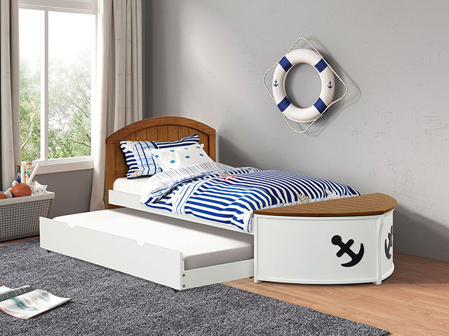 Poseidon Twin Captain Bed - Carl's Furniture (Garden City, KS)