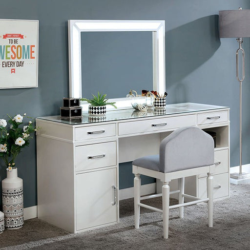 Vickie Vanity Set - Carl's Furniture (Garden City, KS)