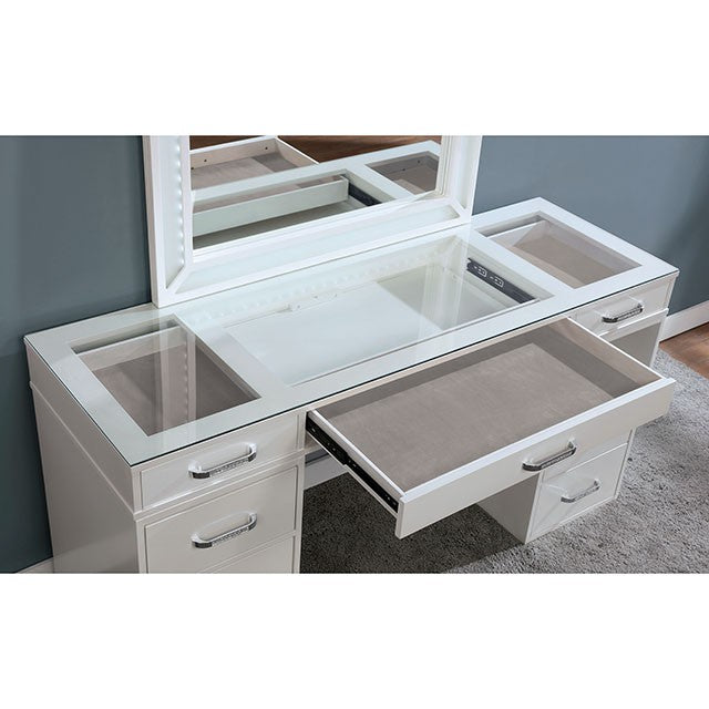 Vickie Vanity Set - Carl's Furniture (Garden City, KS)