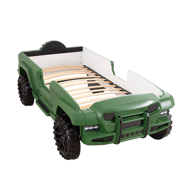 Randlar Bed Pink, Green, & Black - Carl's Furniture (Garden City, KS)