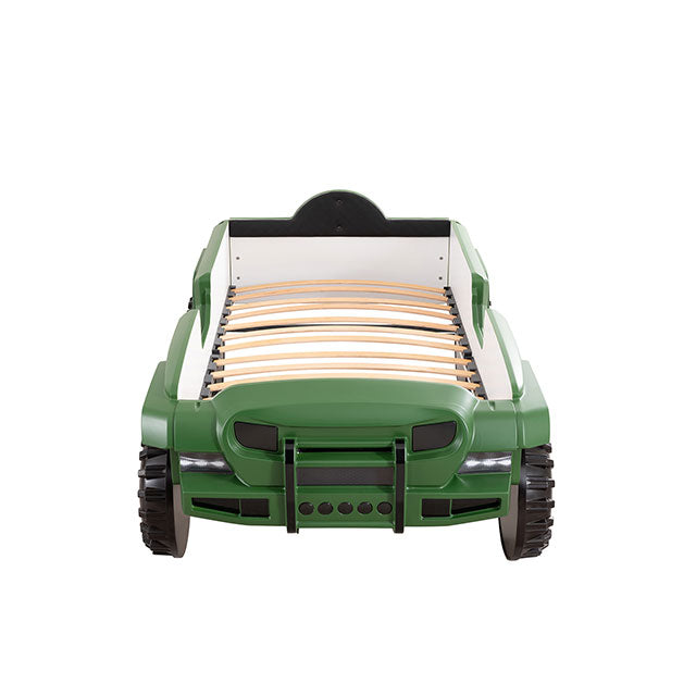 Randlar Bed Pink, Green, & Black - Carl's Furniture (Garden City, KS)