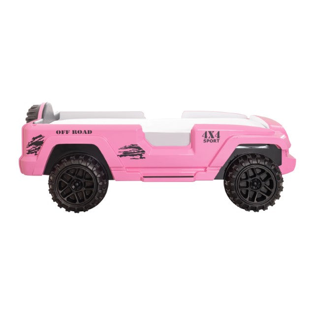 Randlar Bed Pink, Green, & Black - Carl's Furniture (Garden City, KS)