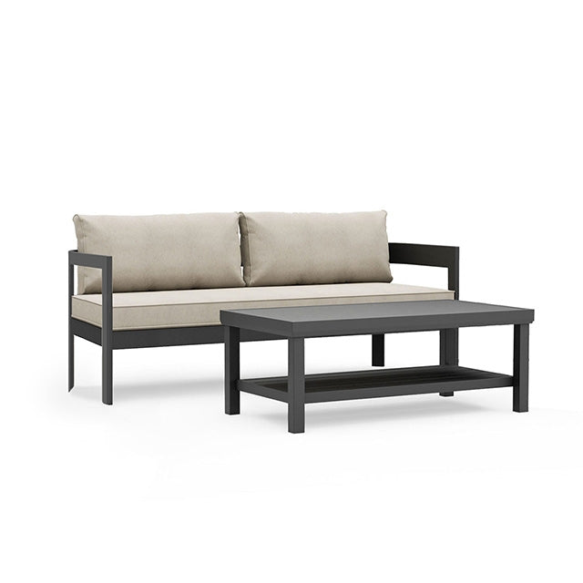 Lotus Sofa & Coffee Table Set - Carl's Furniture (Garden City, KS)