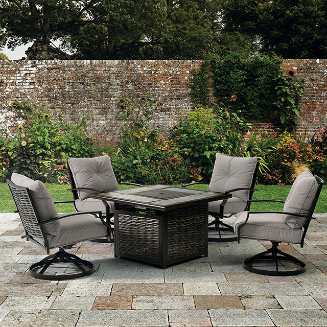Segovia Fire Pit Table - Carl's Furniture (Garden City, KS)