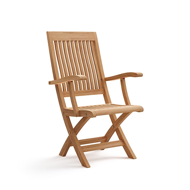 Nusa Folding Arm Chair - Carl's Furniture (Garden City, KS)