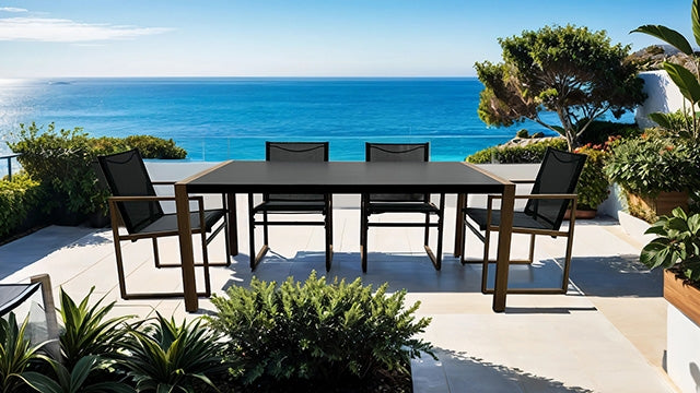 Oswego 8 Pc. Outdoor Dining Set - Carl's Furniture (Garden City, KS)