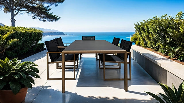 Oswego 8 Pc. Outdoor Dining Set - Carl's Furniture (Garden City, KS)