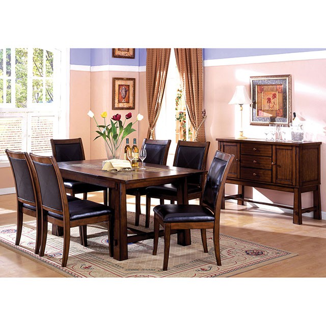 Living Stone Dining Table - Carl's Furniture (Garden City, KS)