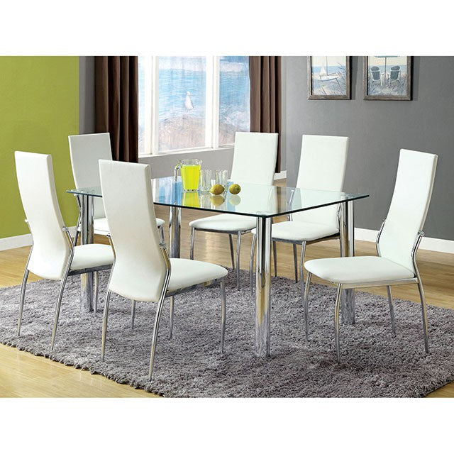 Kalawao White Side Chair (2/CTN) - Carl's Furniture (Garden City, KS)