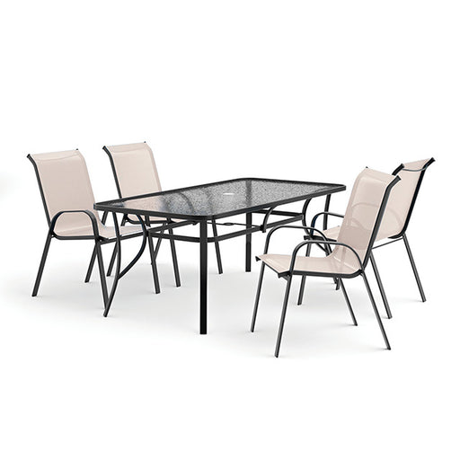 Pierro 5 Pc. Outdoor Dining Set - Carl's Furniture (Garden City, KS)