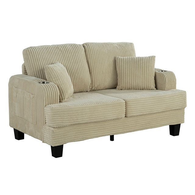 Moretaine Loveseat - Carl's Furniture (Garden City, KS)