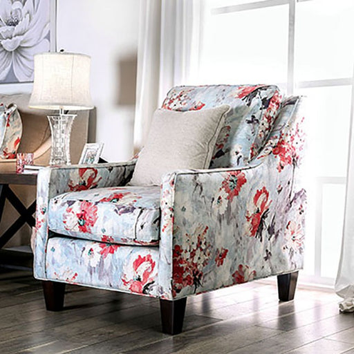 Nadene Ivory Chair - Carl's Furniture (Garden City, KS)