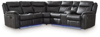 Sultan Meadow Reclining Sectional - Carl's Furniture (Garden City, KS)