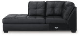 Barlin Mills Sectional with Chaise - Carl's Furniture (Garden City, KS)