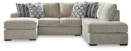 Calnita Sectional with Chaise - Carl's Furniture (Garden City, KS)